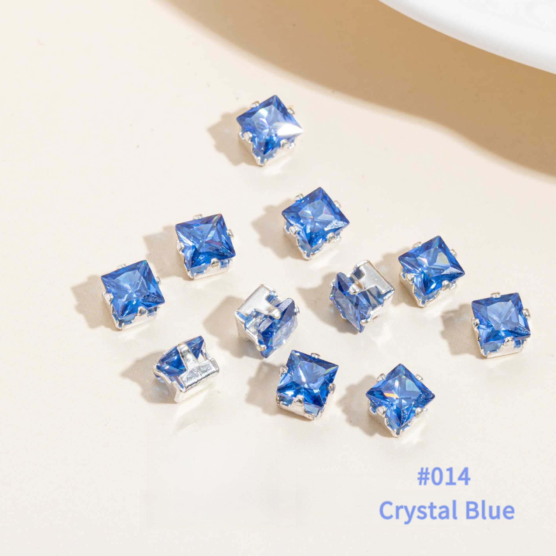 Cubic Zirconia Prong Setting Beads – Color-Fast DIY Jewelry Starter Kit (50 pcs)