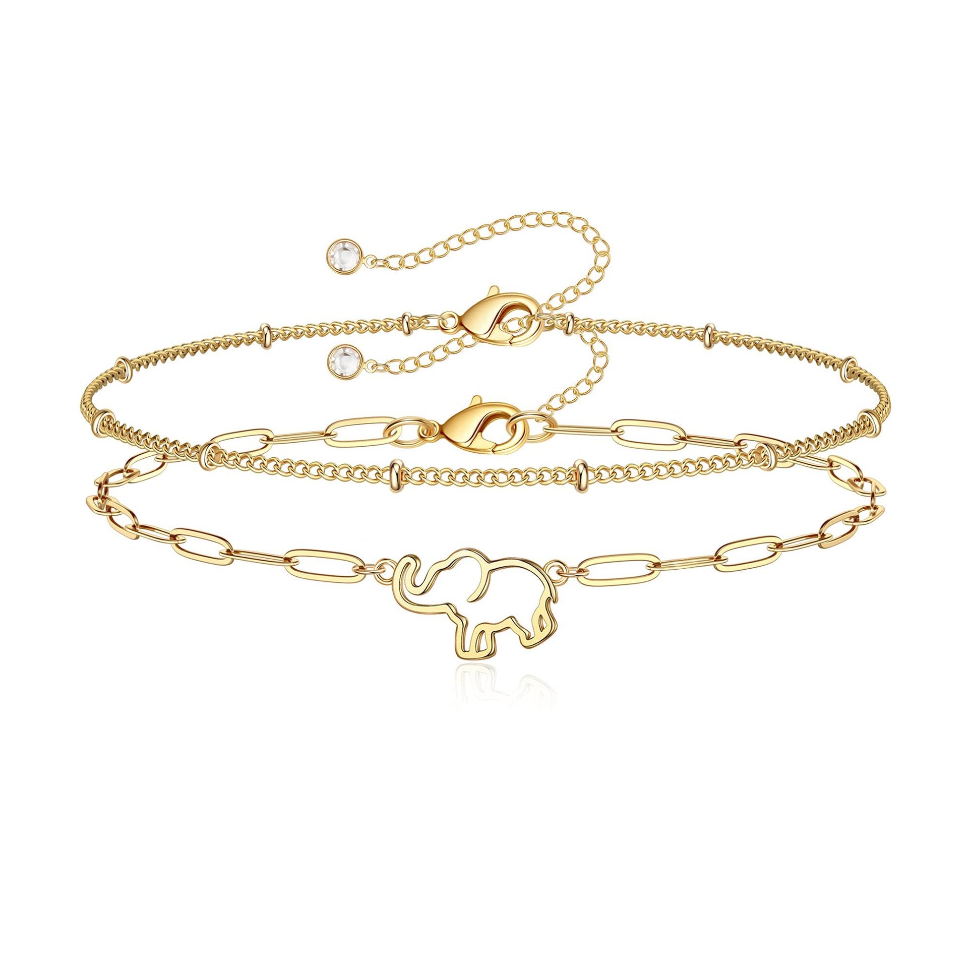 Devil's Eye & Natural Stone Bracelet Collection | 18K Gold Plated Stainless Steel