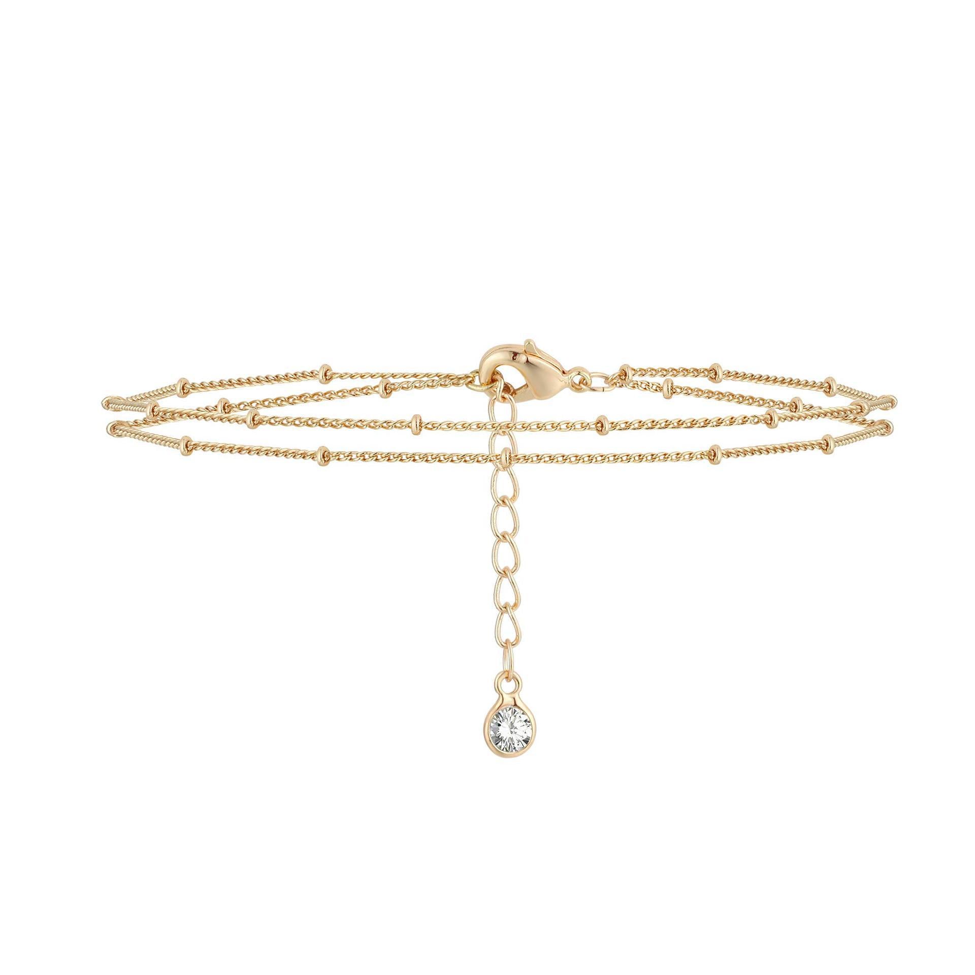 Devil's Eye & Natural Stone Bracelet Collection | 18K Gold Plated Stainless Steel