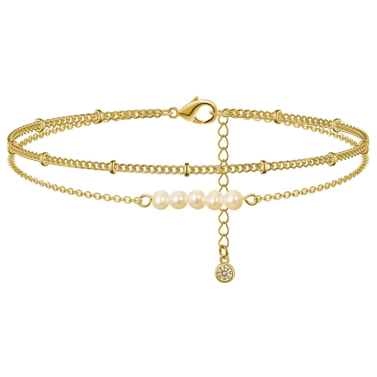 Devil's Eye & Natural Stone Bracelet Collection | 18K Gold Plated Stainless Steel