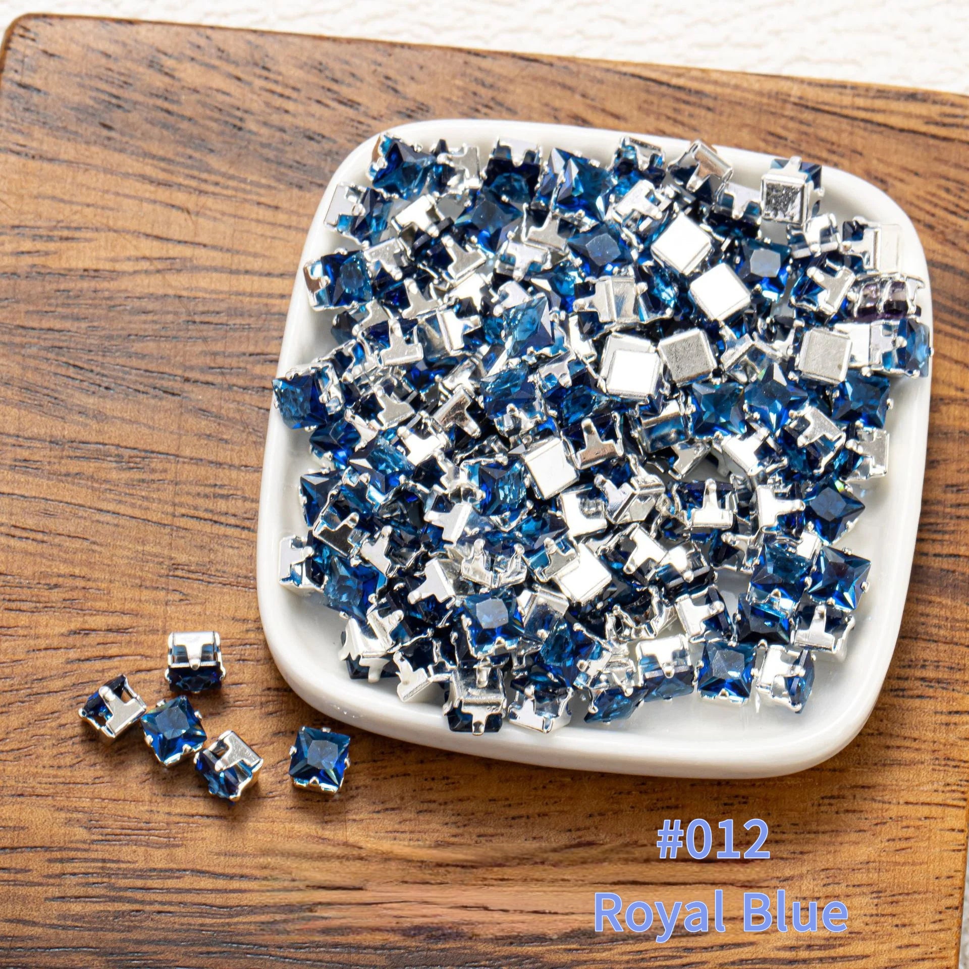 Cubic Zirconia Prong Setting Beads – Color-Fast DIY Jewelry Starter Kit (50 pcs)