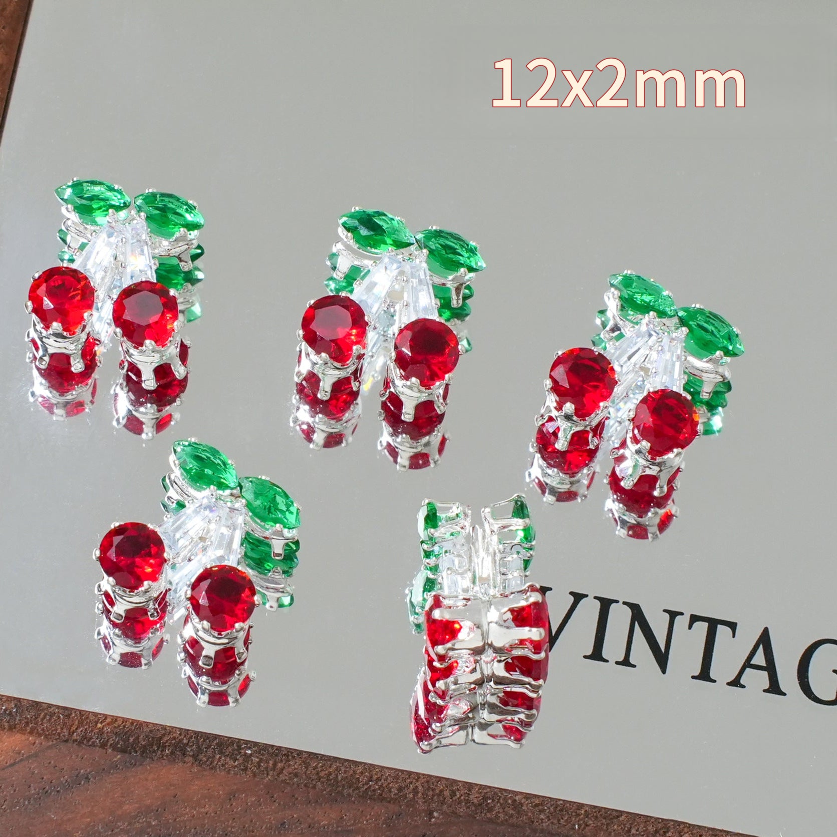 Colorful Zircon Spacer Beads – Bow & Flower DIY Jewelry