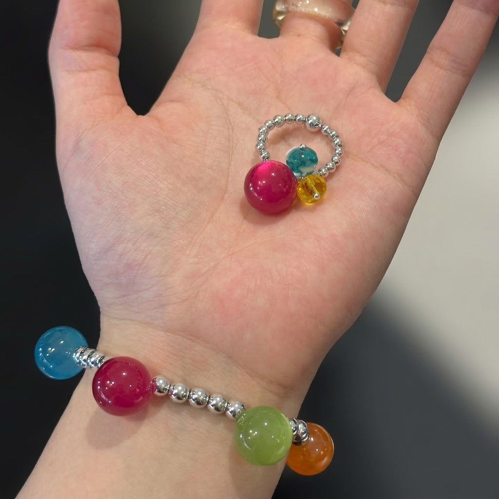 14mm Top-Hole Cat’s Eye Beads — Italian-Style Loose Beads for DIY Jewelry & Phone Charms | 11 Colors