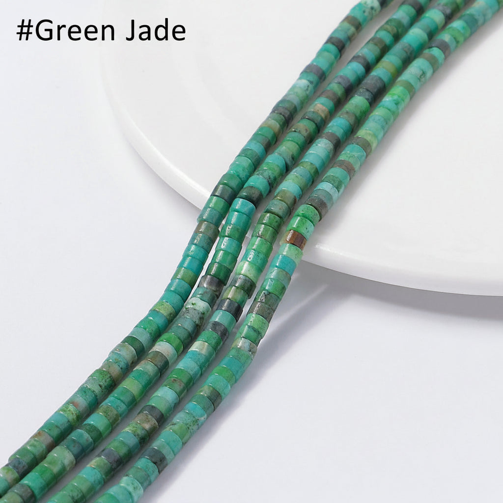Green Jade beads