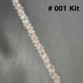 Rectangle Cat Eye & Square Zirconia Bracelet DIY Kit