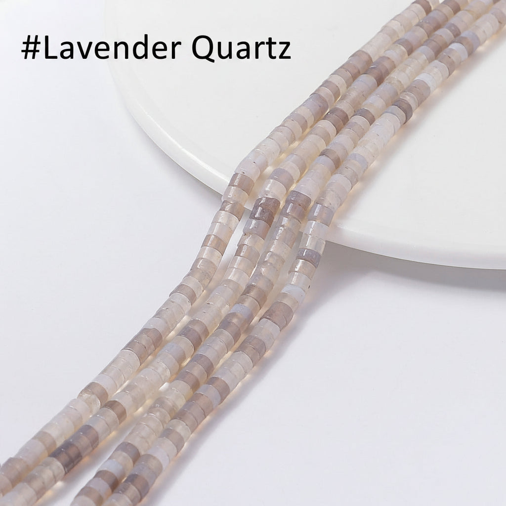 Lavender Quartz beads