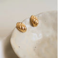 Titanium Steel Horn Earrings – Sleek, Lightweight & Sleep-Friendly